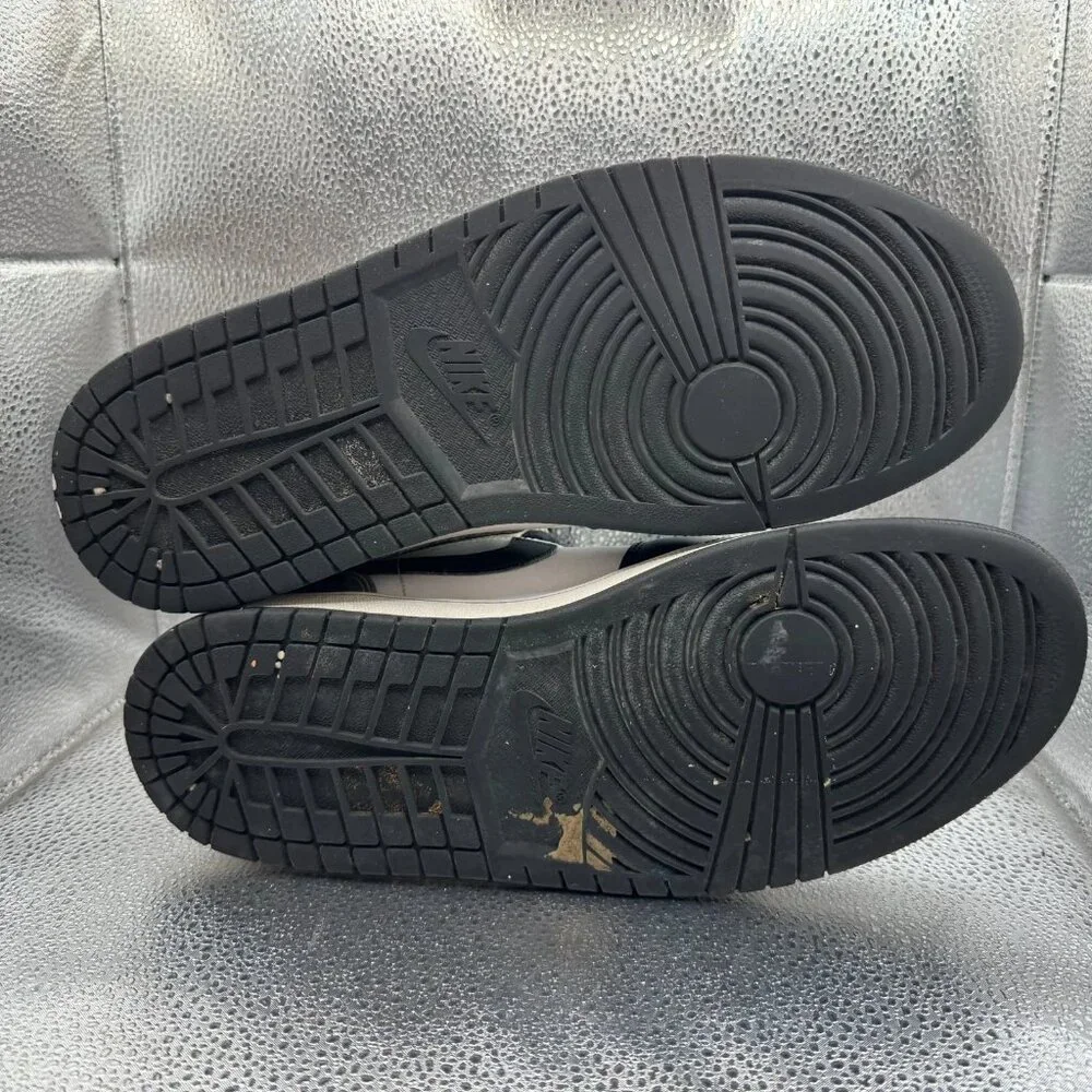 Size 10.5 Air Jordan 1 Mid SE Mens White Black Athletic Sneakers DM7802-100‎